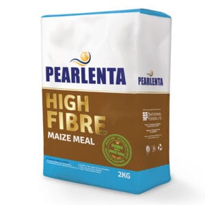 Pearlenta high fibre maize meal 2kg blended with wheat bran